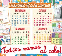 Calendario escolar 2014-2015 Distrito Noroeste